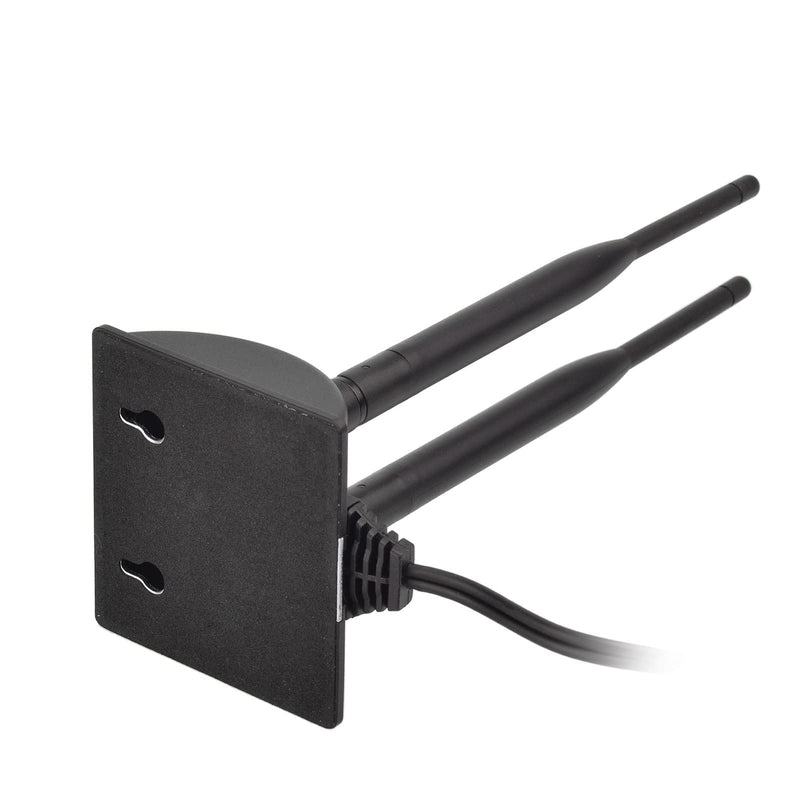 Eightwood WiFi Antenna with RP-SMA Male Connector, 2.4GHz 5GHz Dual Band | Magnetic Base Antenna for PC Desktop Computer, PCIe Bluetooth Card, Motherboard, WiFi Router wifi 6 antenna/rp-sma connector