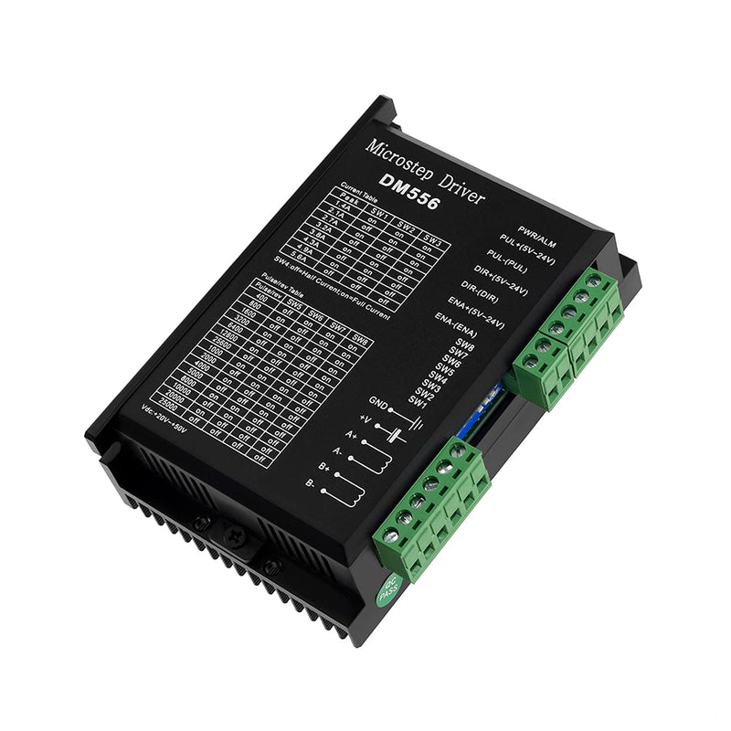 3D Printer Accessories DM556 5.6A Stepper Motor Driver 42/57 Tepper Driver 5V / 24V Adjustable Controller DM556 (1 PCS)