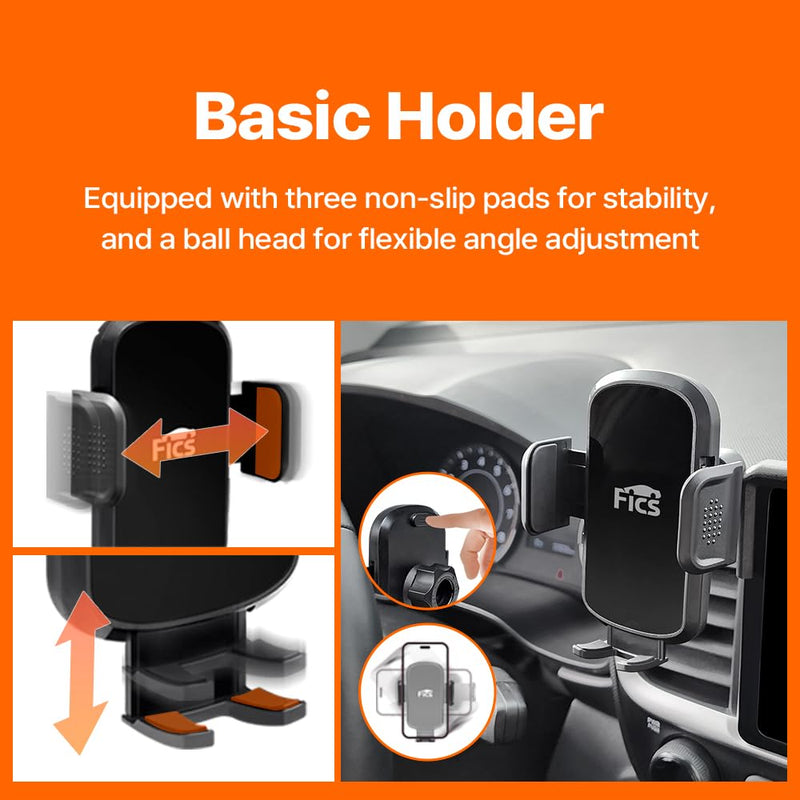 FICS Car Phone Holder for Chevrolet Trailblazer 2024, 2025, 2026 – Custom-Fit Mount for Seamless Display Integration, Interior Accessories for Navigation Use, Stable Driving View