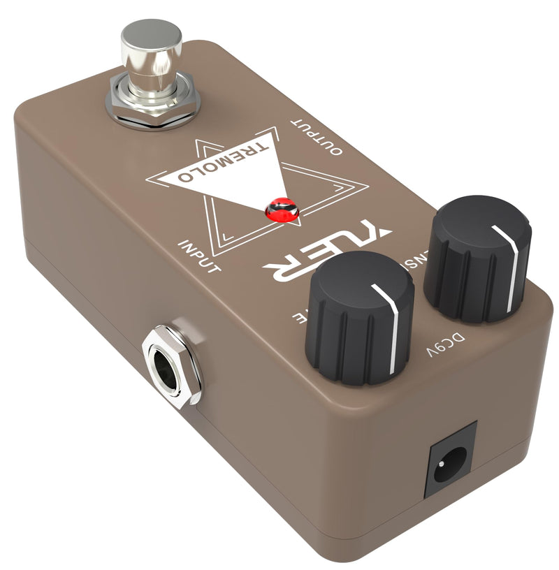 Tremolo, Guitar Effects Pedal, Mini Single Type, True Bypass, DC 9V, for Electric Guitar and Bass