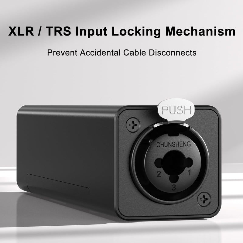 Upgraded in-Ear Monitor Amplifier Portable IEM with Super Great Sound Quality, Stereo/Mono Switch, Enhanced Durable Belt Clip