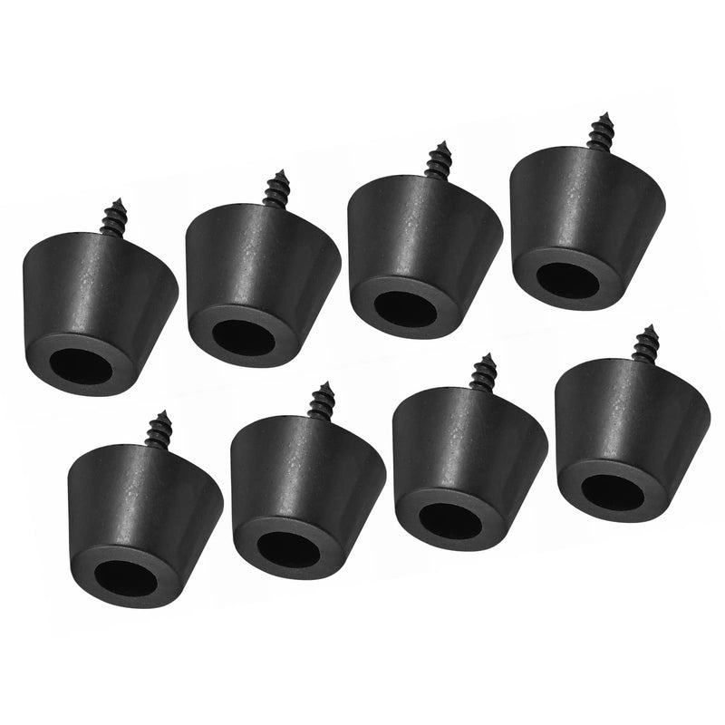Ubber Bumpers,Rubber Feet,o Feet Isolation,Speaker Rubber Foot,Amp Feet 4 Pairs 30X20Mm Rubber Feet Anti Vibration Base Pad Stand for Speaker Guitar Amplifier W Screws