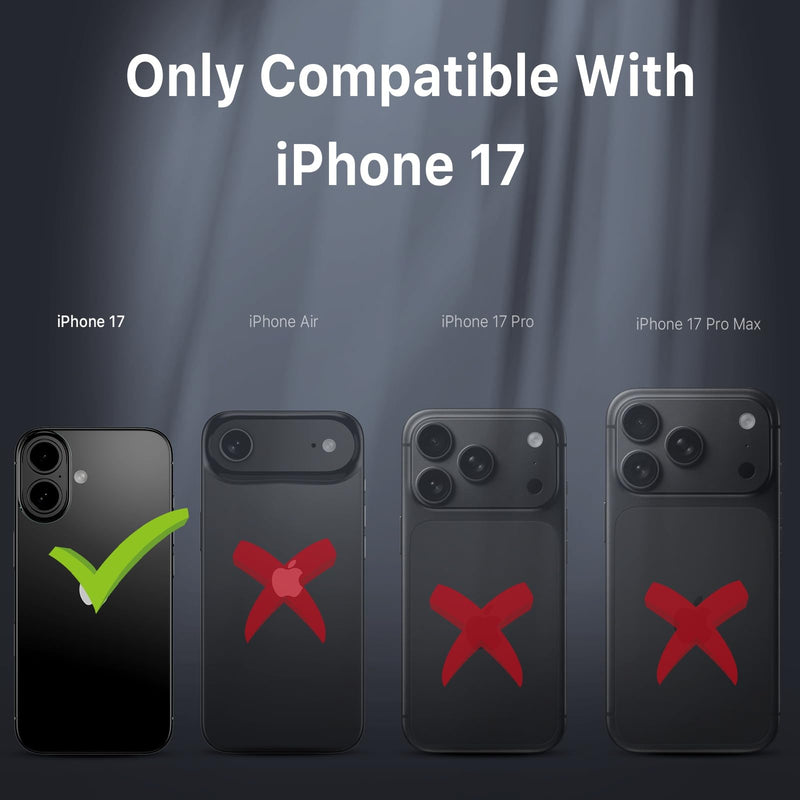 M MYBAT PRO For iPhone 17 Case with Belt Clip Holster,w/Screen Protector Black iPhone 17（With Belt Clip）