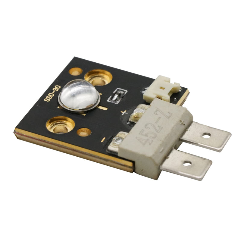 BestParts Projector Light Source Constant Current Driver LED Chip Compatible with CST90 SSD-90 90W 60° LED Light Bead Light 6500k Lumen 60 Degrees White Color 3.3-5V 1-32A