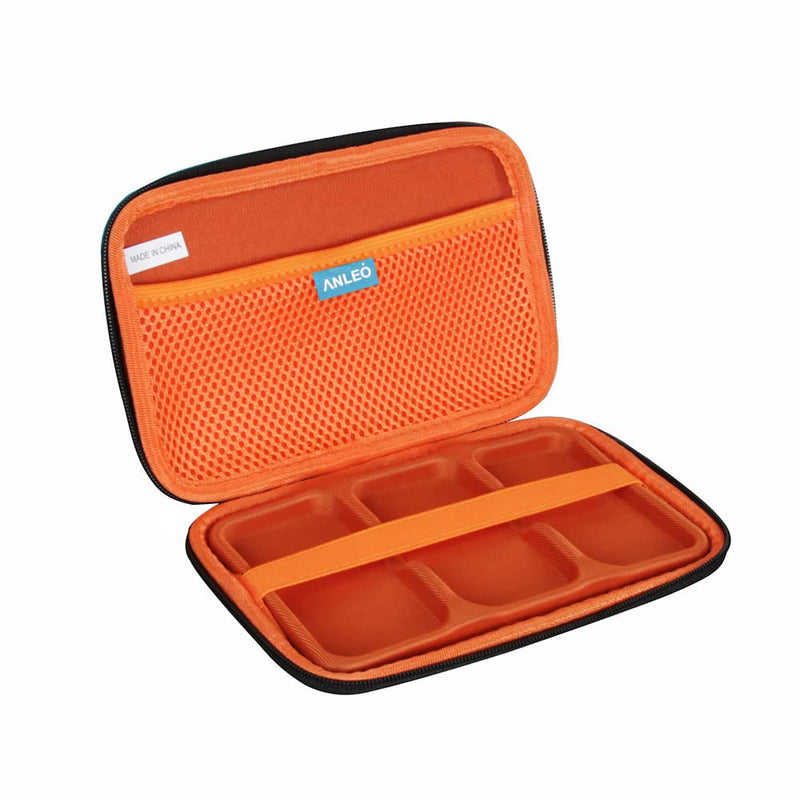 Anleo Hard Travel Case for SanDisk 500GB / 250GB / 1TB / 2TB Extreme Portable SSD (Case for 3 Hard Drives)