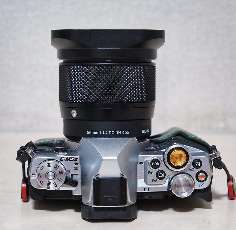 Haoge Bayonet Square Metal Lens Hood for Sigma 56mm F1.4 DC DN Lens LH-SM5614