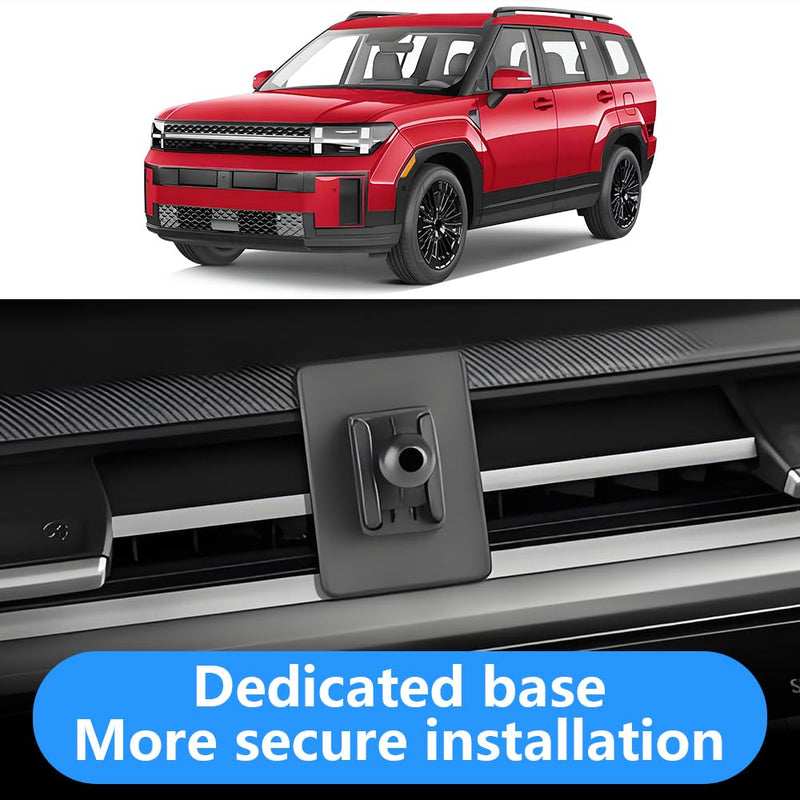 Car Phone Holder for Hyundai Santa Fe 2024 2025 2026 Auto Interior Accessories Best Cell Phones Mount Cellphone Mobile Cradle Charging Navigation Bracket Screen Stand Accessory