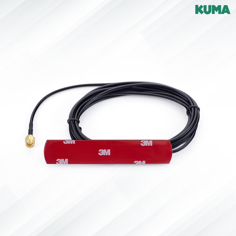 KUMA STiK 4G Antenna for CPE Router Modem Gateway Mobile Cell Hotspot - 2x2 High Gain MiMo Cellular LTE Antenna Indoor for Taxi Uber Car Truck - Compatible with T-Mobile AT&T Verizon - SMA Connectors Indoor High Gain Glass Sticker Mount Antenna