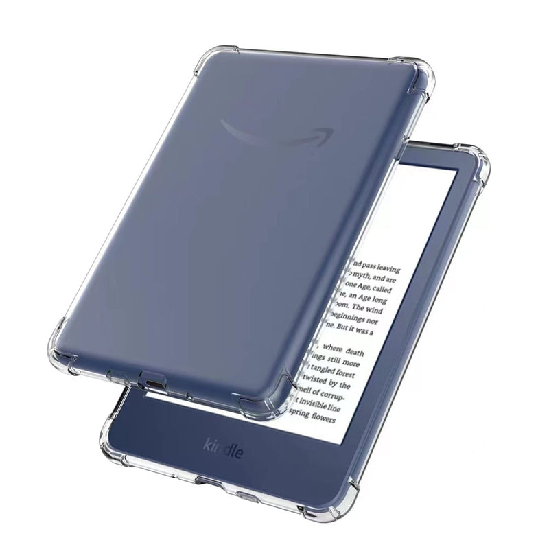 Clear Case Compatible for 6" Kindle 11th Generation 2022 Release (NOT FIT Kindle Paperwhite/Oasis),Thin Slim Soft Flexible Silicone TPU Rubber Cover for Kindle 11th Gen 2022 (Transparent) Transparent