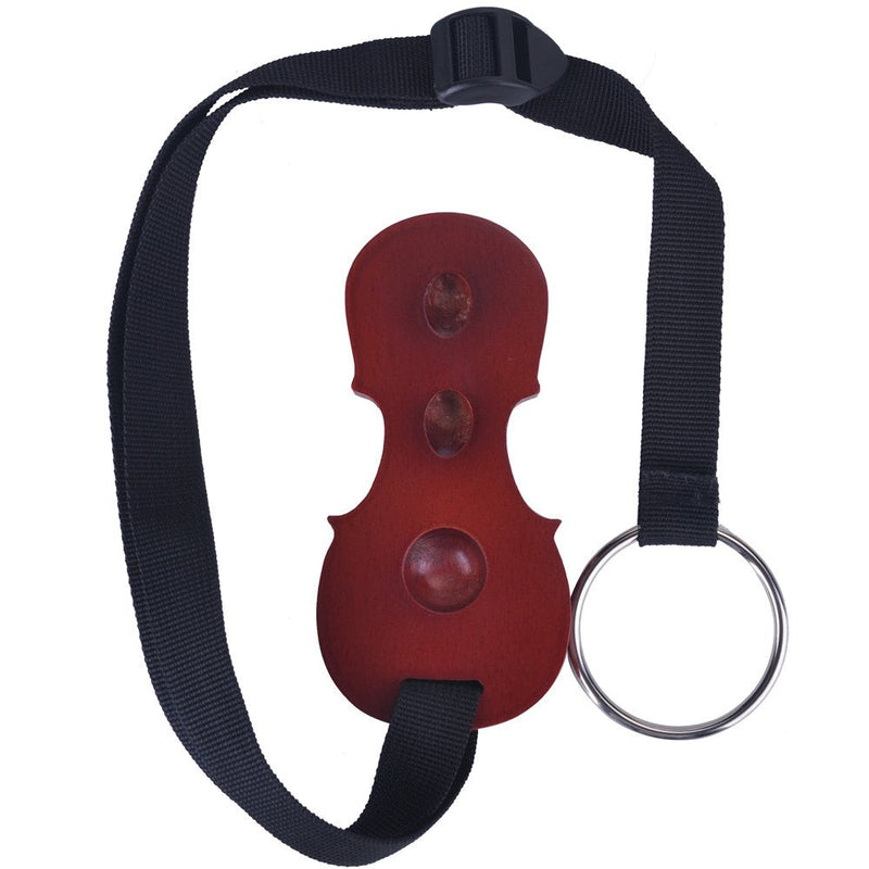 [AUSTRALIA] - PUNK Solid Wood Cello Endpin Rest Non-slip Stopper Anchor Protector in Cello Shape 3 Holes Holder (3A) 3A 