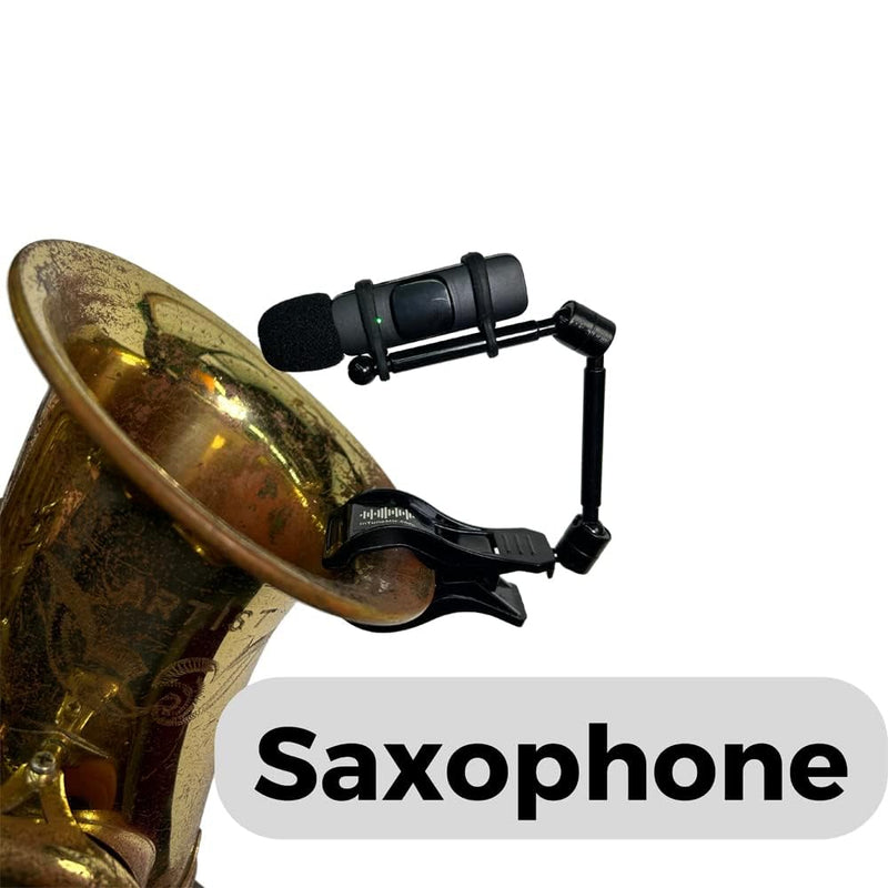 [AUSTRALIA] - InTune Mic - Wireless Clip-on Instrument Microphone for Smartphones, Compatible with iOS & Android, Tuner Apps, Lightweight and Portable (USB-C) USB-C 