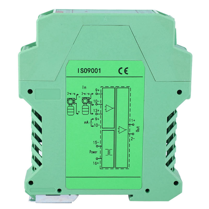 [AUSTRALIA] - messumformer 4-20mA to 0-10V Converter, Transmitter 4-20mA PLC Detect Conditioner DC 24V Current Isolator (One in One Out) 