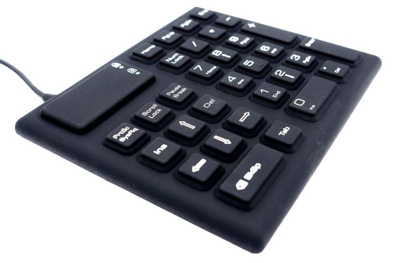 DSI Portable Silicone 32 Key Numeric Keypad Rigid Waterproof KP-JH-SFR33