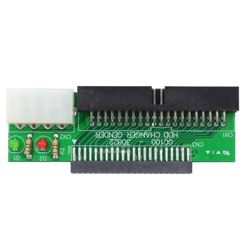 Laptop IDE to Desktop PC Adapter, 2.5 inch 44 Pin HDD Hard Disk Drive or SSD to 40 Pin 3.5 inch PATA Port Converter Card
