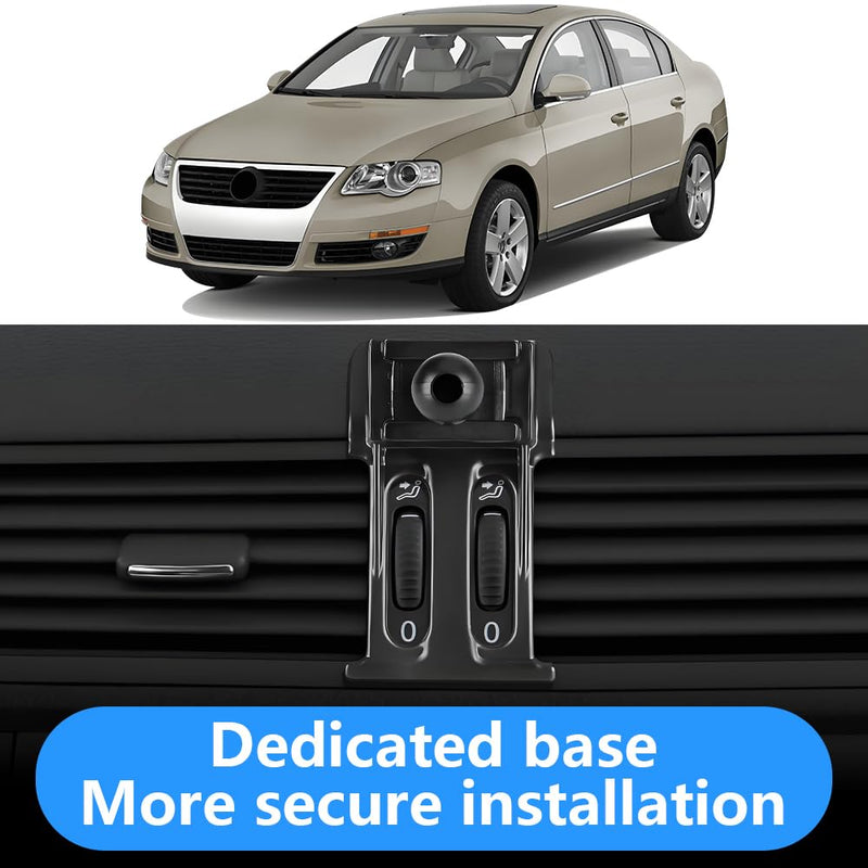 Car Phone Holder for Volkswagen VW Passat 2006-2010 and Volkswagen CC 2009-2017 Auto Interior Accessories Best Cell Phones Mount Cellphone Mobile Cradle Charging Navigation Bracket Screen Stand for VW Passat 2006-2010 and VW CC 2009-2017