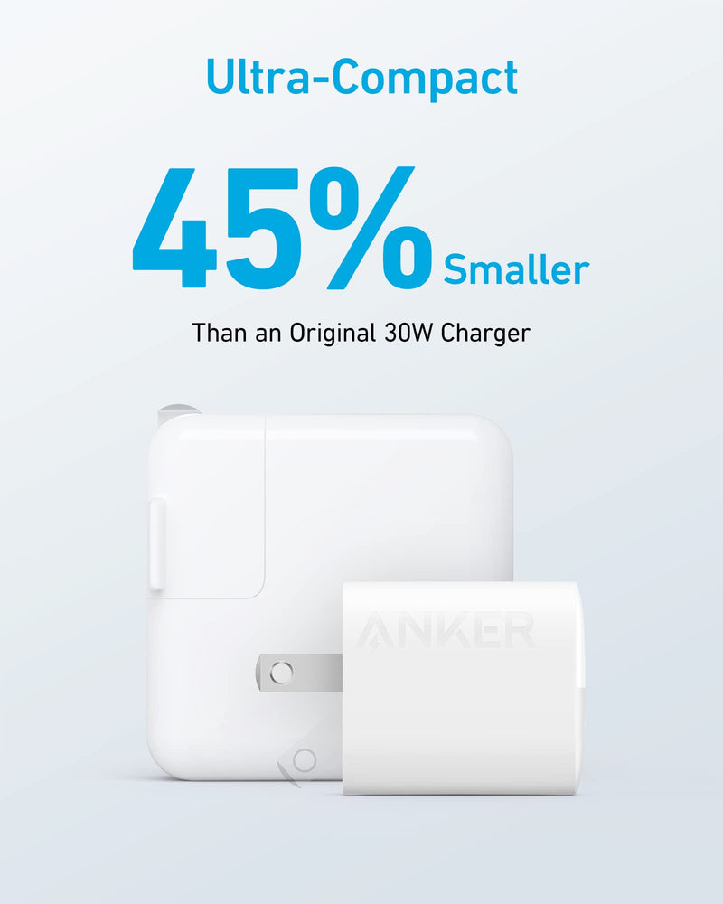 Anker USB C Charger 33W 6 ft Lightning Cable