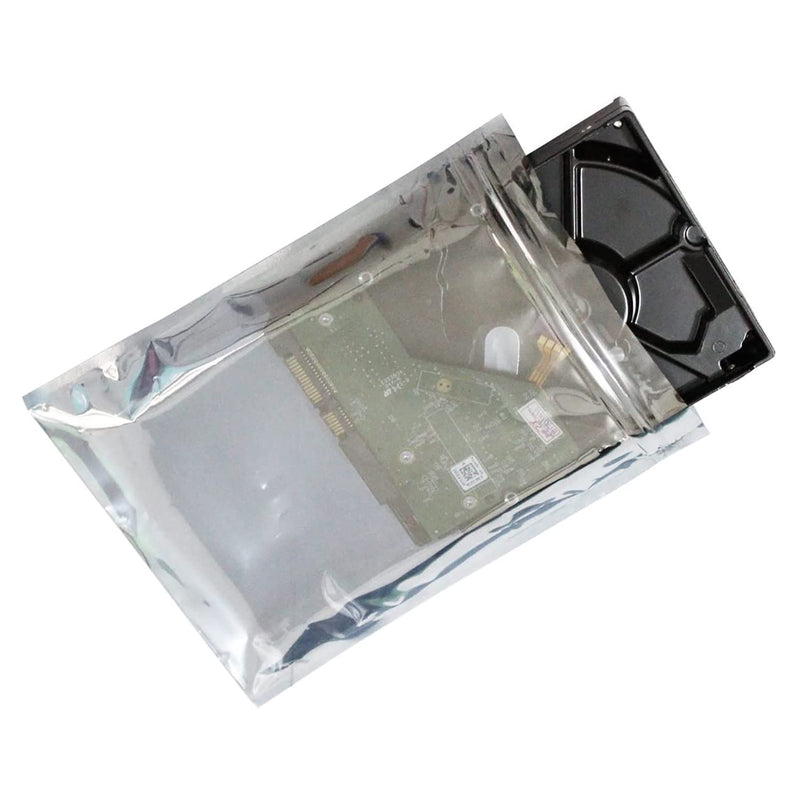 Antistatic Bags ESD Shielding Bag with Anti-Static Labels for Hard Drive SSD HDD Motherboard Video Card RAM Electronic Devices (30pc 3 Sizes ziplock) 30pc 3 sizes ziplock