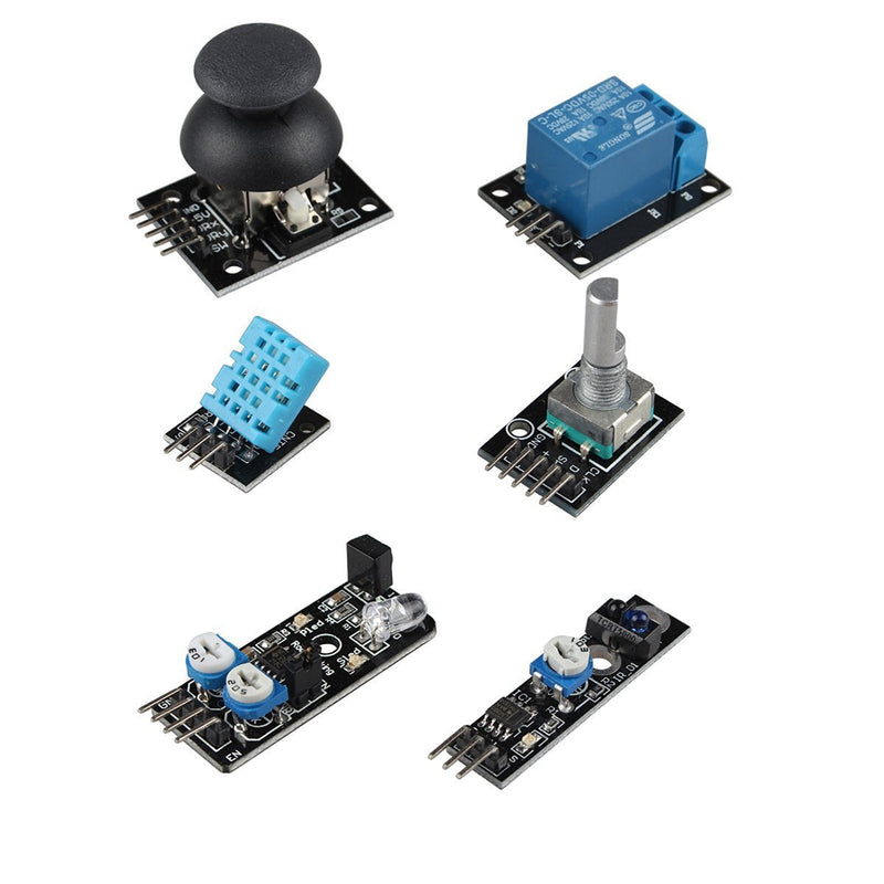 Dollatek Arduino Raspberry Pi Starter Kit 37 in 1 Sensor Module Arduino UNO R3 Mega2560 Nano K5
