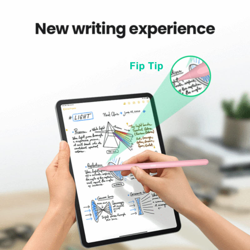 Stylus Pencil for Apple iPad Pro (2022) 12.9/11, iPad Air 5th 4th &3rd Generation, iPad Pro 4th & 3rd Generation 12.9/11, iPad 9th/8th/7th, iPad Mini 6 Compatible with 2018-2022 Apple iPads (﻿Pink) ﻿Pink