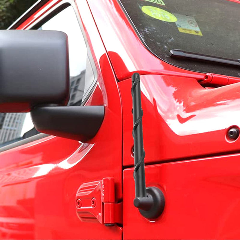 [AUSTRALIA] - BASIKER Antenna for Jeep Wrangler Gladiator JL JK JT Rubicon Sahara 2007-2024, Short Jeep Wrangler Unlimited Sport 4xe Willys Mojave Antenna Replacement, 7 Inch Jeep Wrangler Gladiator Accessories Compatible with J eep Wrangler 