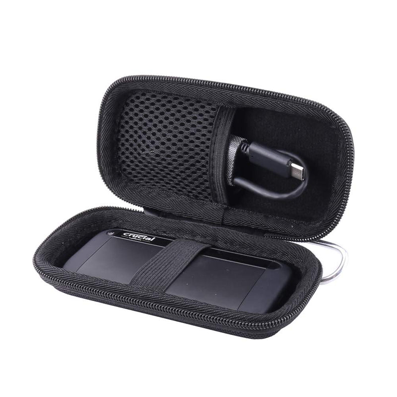 Aenllosi Hard Carrying Case Case Compatible for Crucial 1TB/500GB X8 Portable SSD (Storage)