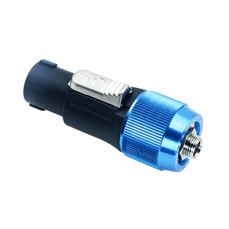 Speakon to 1/4 Adapter na4ljx Connector Upgraded 1/4" inch ts Jack Female to NL4FC Male Converter are for Converting Cable to NL4FC Plug for pa dj Speaker/Amplifier/Mixer (Adapter - 4PCS) Adapter - 4PCS
