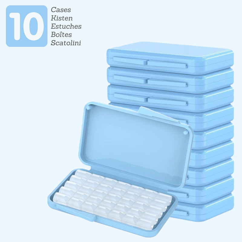 [AUSTRALIA] - Pre-Cut Orthodontic Wax | Dental Wax for Braces (10 Boxes, No Flavouring) 10 stück 