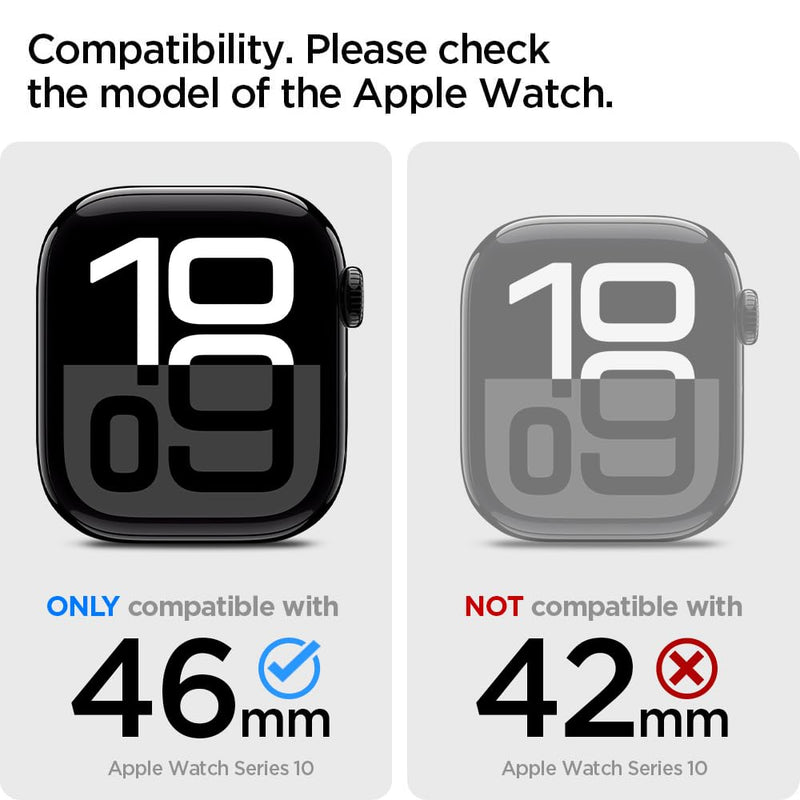 Spigen Tough Armor MagFit Designed for iPhone 16 Pro Case and Tough Armor Designed for Apple Watch Series 11/10 46mm