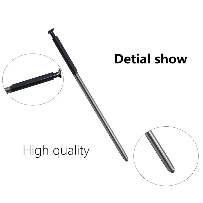 2 Pack Touch Pen Stylus Pen Replacement for Motorola Moto G Stylus 2021 XT2115 All Verison Touch Pen Black, Not for G Stylus 5G(2021)