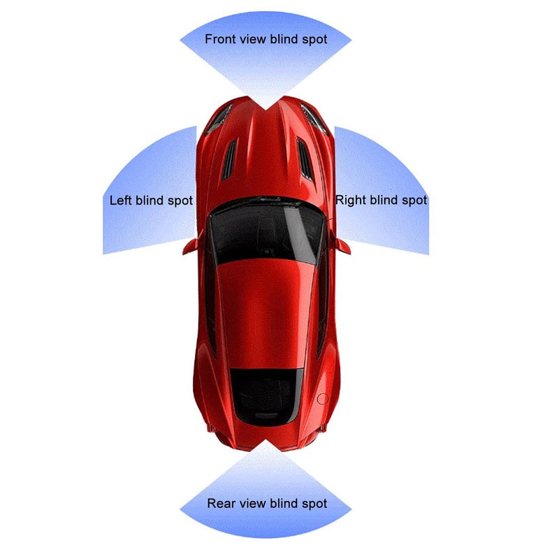 Video Switcher, Intelligent Car Video Switcher Converter, 4 Input 1 Output Switch Video System Auto Parts with Remote Control, Easy Installation, Single Video Output