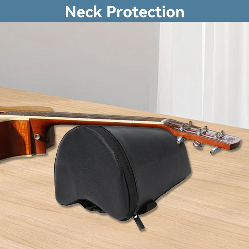 Guitar Cushion PU Leather Cover Guitar Bass Cushion Pad Guitar Leg Pad Guitar Leg Rest Guitar Leg Support Guitar Leg Pad Guitar Stool Cushion Guitar Support On Leg Musical Instruments Accessories