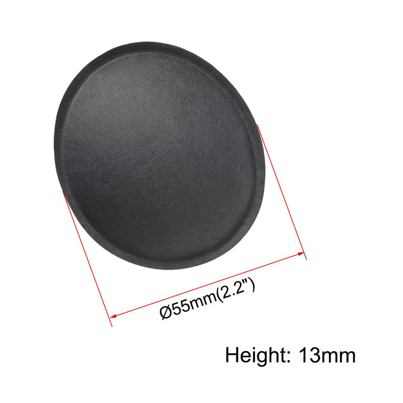 uxcell Speaker Dust Cap 55mm/2.2" Diameter Subwoofer Paper Dome Coil Cover Caps 4 Pcs