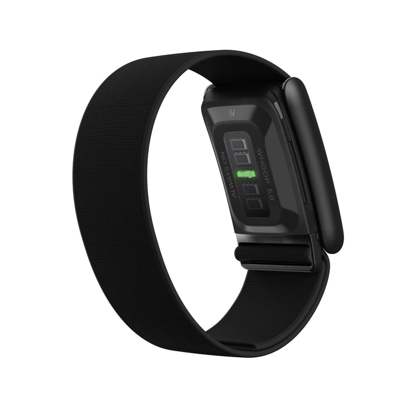 WHOOP 5.0 CoreKnit – Comfortable, Versatile, Performance Knit Fitness Accessory for Health, Fitness, & Wellness Wearable – Not Compatible with Gen 4 Jet Black