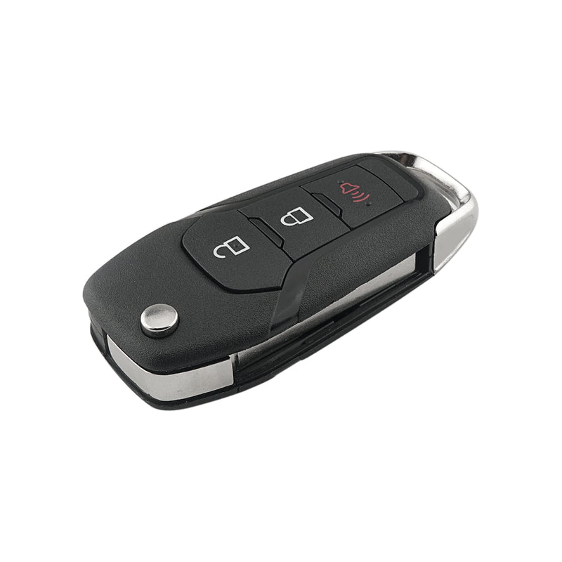 Flip Key Fob Replacement Fits for 2015 2016 Ford F150 Key Fob F250 F350 2017 2018 2019 2020 Explorer (2016-2022) F350 F450 Ranger Ecosport Bronco Keyless Entry Remote Fob N5F-A08TAA (Pack of 2)