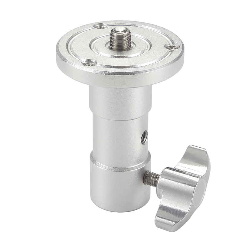 [AUSTRALIA] - PHOCUS Baby Ball Head Adapter (5/8" Stud to 3/8" Thread), C Stand Camera Mount Adapter for Tripod Head on Photography Light Stand with Baby Pin or Junior Receiver 