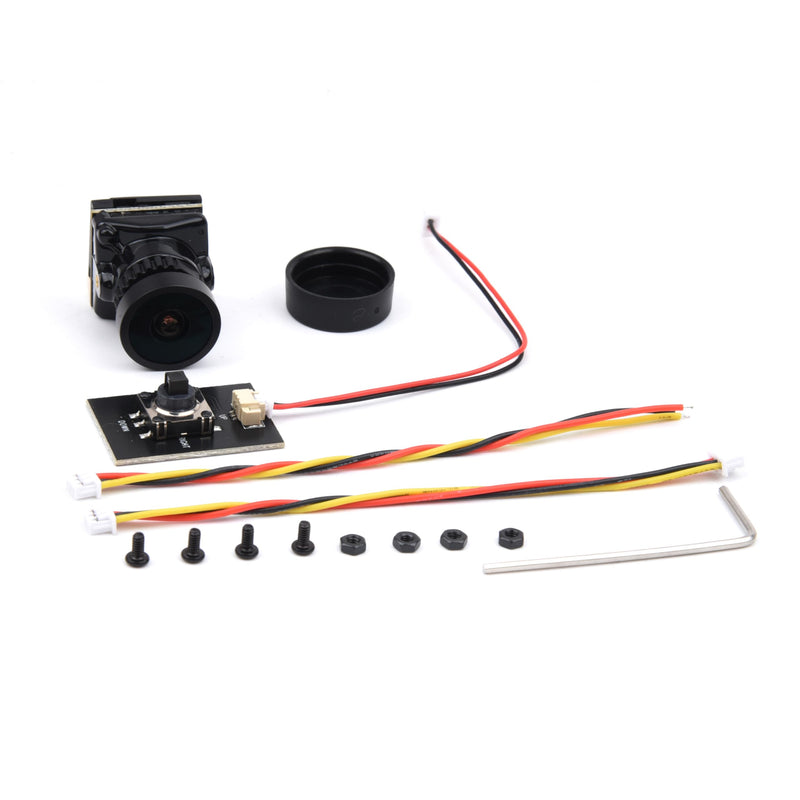 [AUSTRALIA] - Readytosky 2000TVL FPV Mini Camera 1/1.8 ''inch Starlight 2.1mm Lens 16:9 NTSC & PAL Switchable RC Camera for RC FPV Drone(Black) Black 