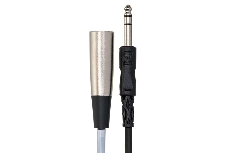 Hosa STX-120M Balanced Interconnect, 1/4 Inch TRS to XLR3M, 20 Feet
