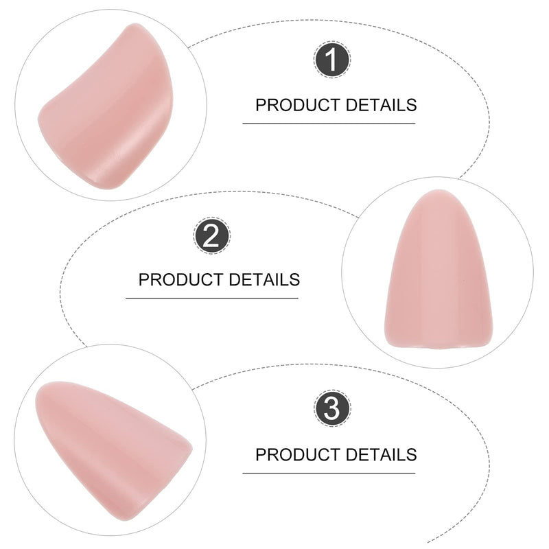 Holibanna 5pcs Professional Nylon Pipa Nails Picks for Beginner and Practice Pipa Accessories Pink S 1 Count (Pack of 1)