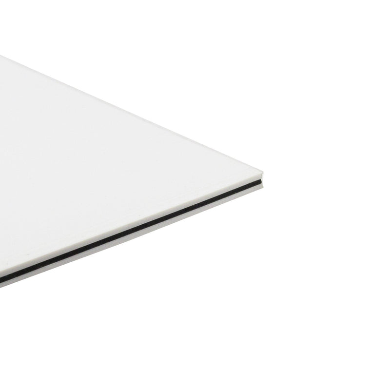 [AUSTRALIA] - FLEOR 11.4 x 17 Inch Blank Guitar Bass Pickguard Sheet DIY Guitar Pickguard Backplate Scratch Plate Material,3Ply White 3Ply White 