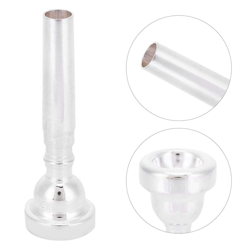 3c Trumpet Mouthpiece Musical Instruments For Bach Conn (Silver)