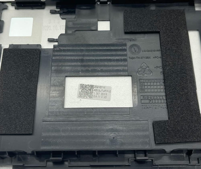 Replacement for HP Probook 440 445R G6 440 445 G7 Laptop Upper Case Palmrest with Non-Backlit Keyboard Assembly L44589-001 L65225-001 Sliver