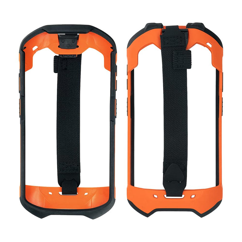 [AUSTRALIA] - SUNELL Protective Case Rugged Cover with Handstrap for Zebra TC52AX Handheld Barcode Scanner Mobile Computer, Orange Boot and Nylon Hand Strap for Extra Protection (SG-TC52AX-LORGB-01) 