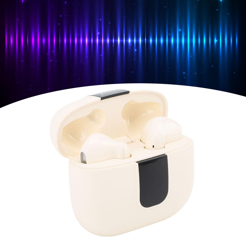 Jectse Wireless Earbuds, Noise Reduction Low Latency Bluetooth Headphones with Digital Display Charging Case, Stereo Earphones for Sports Workout Gaming, Jectsepthxv236zu