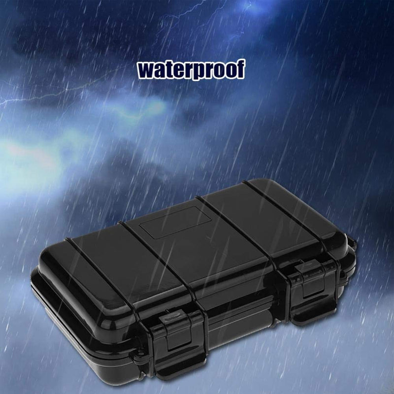 Eboxer 3 Sizes Protective Waterproof Case, Outdoor Shockproof Storage Case, with Sponge, for Loading Smartphone Hard Drive, and Other Small Electronic Devices A 6.7x4.3x1.9in