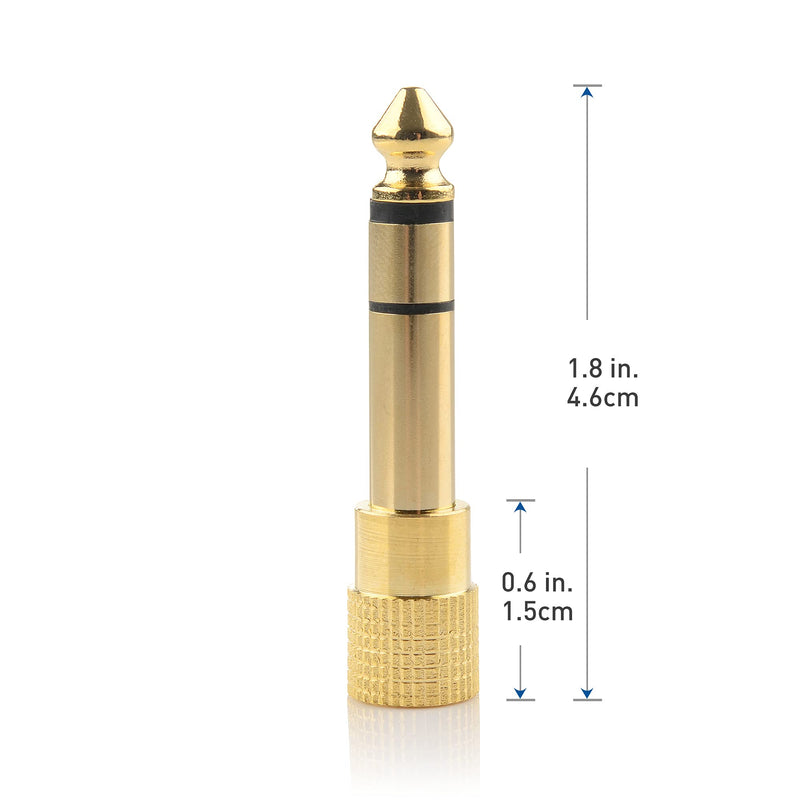 [AUSTRALIA] - Cable Matters 5-Pack 1/4 to 1/8 Headphone Adapter 