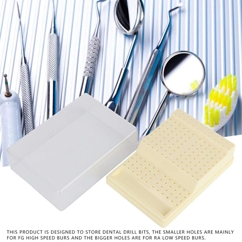 Fafeicy 168 Hole Dental Disinfectant Drill Holder Station Drill Block Organizer Dental Accessories