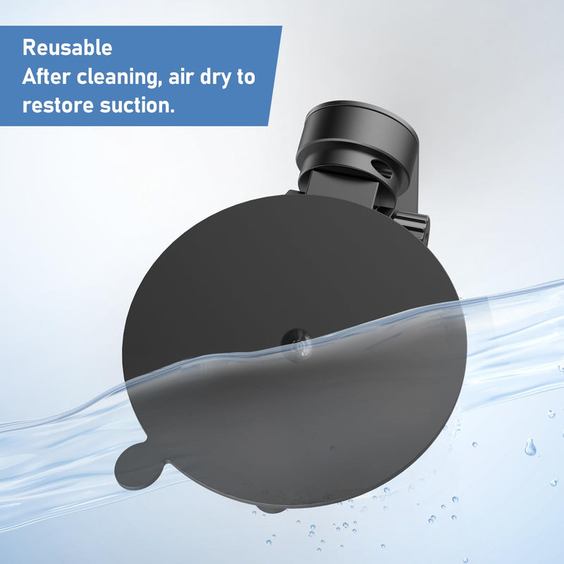Windshield Radar Detector Mount, Suitable for Escort MAX, MAX 2, 2015-2019 MAX360 Radar Suction Cup Mounting Base, with Sliding Plate Connection(Not Applicable to MAX 3 and MAX360C Model