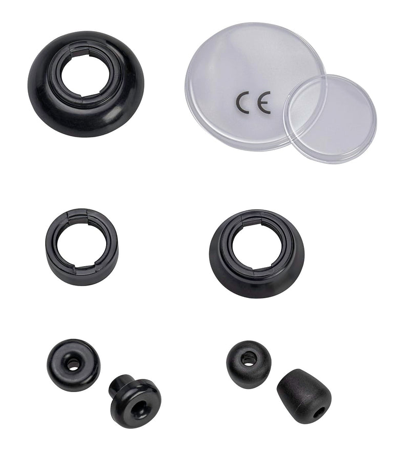 Rappaport dual head stethoscope with accessory of Medi-Inn color: Black PZN 04459008 1 Stück (1er Pack)