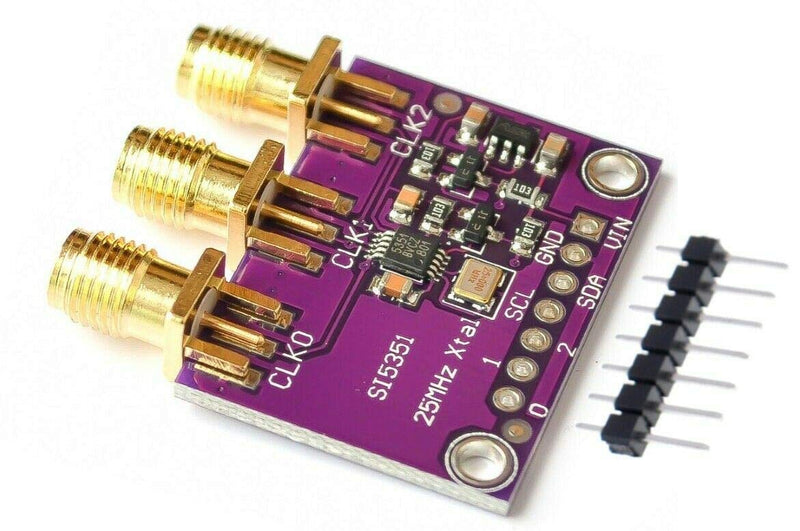 2pcs CJMCU-5351 Si5351A Si5351 Clock Generator Breakout Board Signal Generator