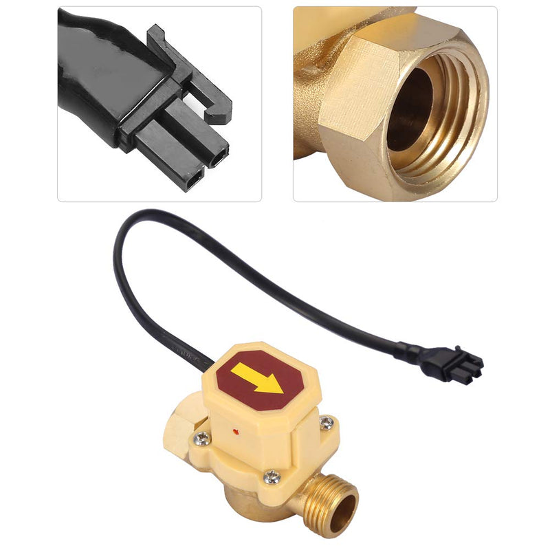 [AUSTRALIA] - G1 / 2-G1 / 2 Thread Water Pump Adjustable Flow Sensor Pressure Automatic Control Switch 0.6MPa 220V 1.5A 